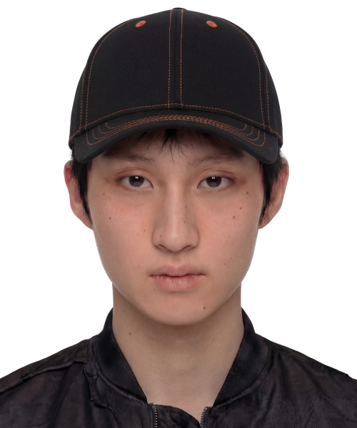 언더컨트롤(undercontrol) 코튼 스티치 볼캡 TECH PACK / OVER STITCH / ORANGE WRAP