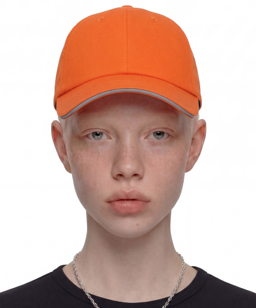 언더컨트롤(undercontrol) 코튼 라인 볼캡 TECH PACK / REFLECT SANDWICH / ORANGE