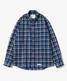 Square Check Shirts [Blue]