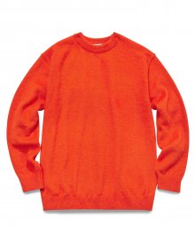 MOHAIR CREWNECK GA [ORANGE]