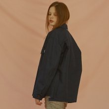 TWILL JACKET (NAVY) - WOMEN