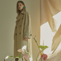 OVERSIZE TRENCH COAT (BEIGE) - WOMEN