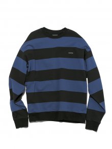 Striped Crewneck Blue/Black