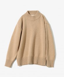 Mock Neck Sweater [Carmel]