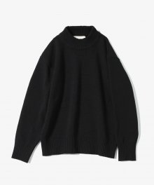 Mock Neck Sweater [Black]