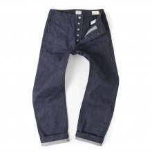 US NAVAL HEMP DENIM TROUSERS[INDIGO]