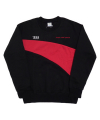 Wave-Crewneck Sweater - Black