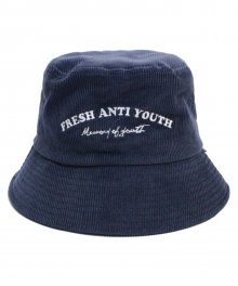 [Fresh anti youth] M.O.Y Bucket Hat - Navy