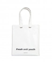 [Fresh anti youth] Shopper Bag (S) - White