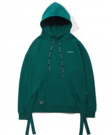 2017 STRING POINT HOODIE OVER FIT (FOREST) [GHD031F43FO]