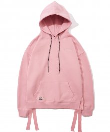 2017 STRING POINT HOODIE OVER FIT (PINK) [GHD031F43PI]
