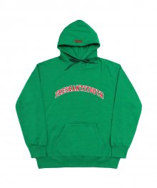 1998 College Hood Sweater - Green