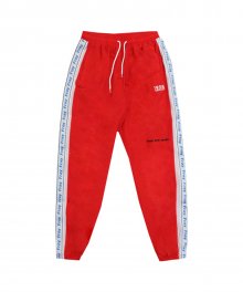 Wave Track-Pants - Red