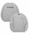 SMALL SIGN LOGO SWEATSHIRT GRAY