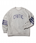 MFG STRIPES SWEAT SHIRT M/GREY