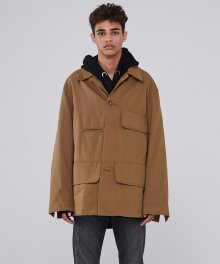 OVERSIZED HUNTING JACKET [BEIGE]