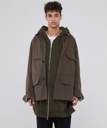 OVERSIZED HUNTING JACKET [KHAKI]