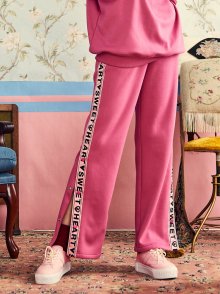 VVV PINK TAPE SWEATPANTS