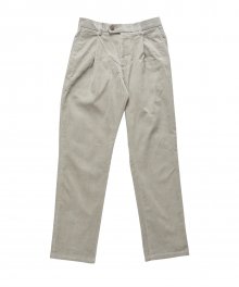 Corduroy Easy Pants (Grey)