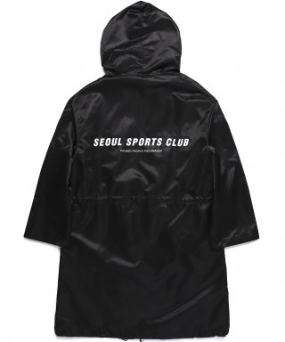 피피피(P.P.P) SSC BENCH COAT (BLACK)