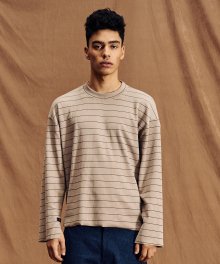 ST CUTTING POINT T-SHIRTS BEIGE