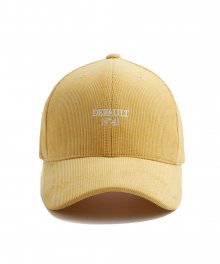 N41 CORDUROY CAP(YELLOW)