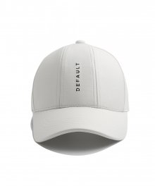 7PANEL LEATHER CAP(WHITE)