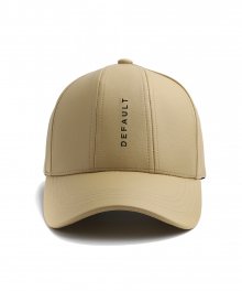 7PANEL LEATHER CAP(BEIGE)