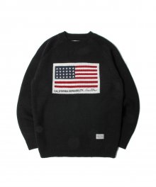 SP 아메리칸 니트 스웨터-BLACK