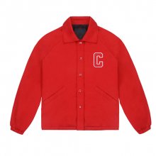 CLASSIC LOGO COACH JACKET RED