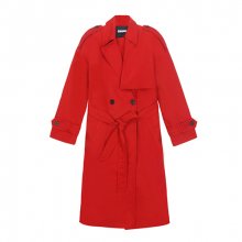 CLASSIC TRENCH COAT RED
