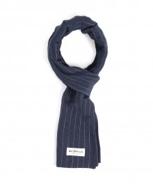 PIN STRIPE STOLE (navy)