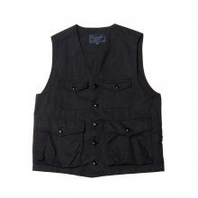 17FW WORK VEST BLACK