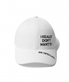 BE SPECIAL CAP(WHITE)