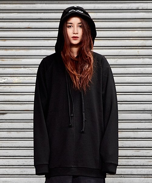 스미스아머(smitharmor) SA 오버사이즈 더블 후드_블랙