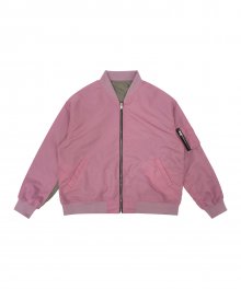 T37F REVERSIBLE MA-1 (PINK)