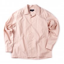 17FW OVERSIZED OPEN COLLOR SHIRT PINK