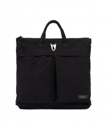 WAXED HELMET BAG (black)