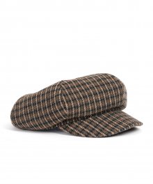 WOOL NEWSBOY CAP (khaki)