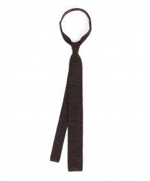 WS KNIT TIE (brown)