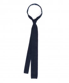 WS KNIT TIE (navy)