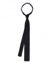 WS KNIT TIE (black)