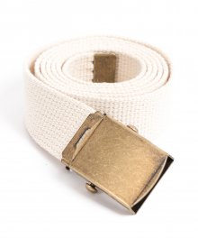 MILITARY WEBBING BELT (ivory)