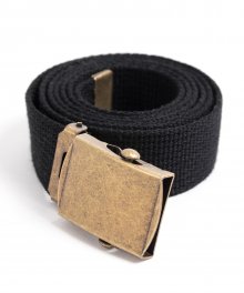 MILITARY WEBBING BELT (black)