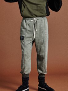 LONELY/LOVELY LOGO SWEATPANTS OLIVE
