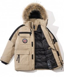 2017 DUCK DOWN EXPEDITION PARKA(BEIGE) [GDW012F43BE]