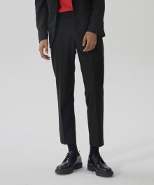 wool set-up trouser(Black)