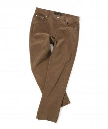 corduroy regular pants brown