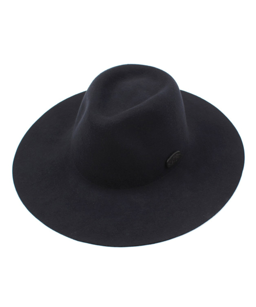 Black Metal Long Wool Fedora NV 메탈롱페도라