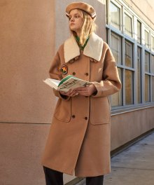 (CT-0002)PREPPIE COAT CAMEL